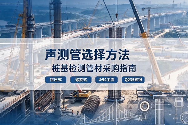 天桥声测管选型标准