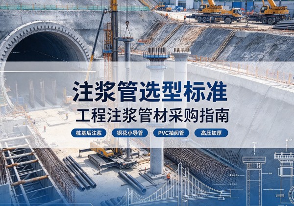 天桥注浆管选型标准